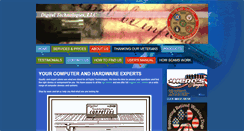 Desktop Screenshot of digitaltechnologiesllc.net